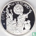 Vaticaan 10 euro 2002 (PROOF) "35th World day of Peace" - Afbeelding 2