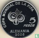 Argentinië 5 pesos 2003 (PROOF) "2006 Football World Cup in Germany" - Afbeelding 2