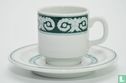 Coffee cup and saucer - Sonja 305 - Decor Marquise - Mosa - Image 1