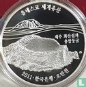 Zuid-Korea 50000 won 2011 (PROOF) "Jeju volcanic island and lava tubes" - Afbeelding 1