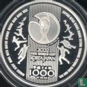 Japan 1000 yen 2002 (jaar 14 - PROOF) "Football World Cup in Korea and Japan" - Afbeelding 1