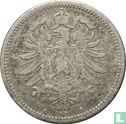 Empire allemand 20 pfennig 1876 (A) - Image 2