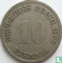 Empire allemand 10 pfennig 1898 (G) - Image 1