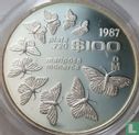 Mexico 100 pesos 1987 (PROOF) "25th anniversary of World Wildlife Fund" - Afbeelding 1