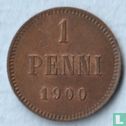 Finlande 1 penni 1900 - Image 1