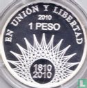 Argentina 1 peso 2010 (PROOF) "Bicentenary of May Revolution - El Palmar" - Image 1