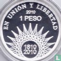 Argentinië 1 peso 2010 (PROOF) "Bicentenary of May Revolution - Aconcagua" - Afbeelding 1