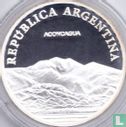Argentinië 1 peso 2010 (PROOF) "Bicentenary of May Revolution - Aconcagua" - Afbeelding 2