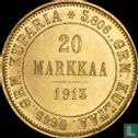 Finland 20 markkaa 1913 - Image 1