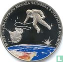Russia 3 rubles 2015 (PROOF) "50th anniversary First man to go out into space" - Image 2