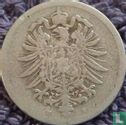 Duitse Rijk 10 pfennig 1875 (H) - Afbeelding 2