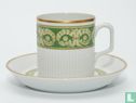 Cup and saucer - Aristo - decor Marquise - Mosa - Image 1