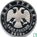 Russia 2 rubles 2010 (PROOF) "Short-tailed albatross"