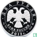 Rusland 2 roebels 2012 (PROOF) "Yellow-billed loon" - Afbeelding 1
