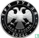 Russie 3 roubles 2004 (BE) "European Football Championship in Portugal" - Image 1