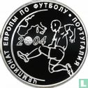 Rusland 3 roebels 2004 (PROOF) "European Football Championship in Portugal" - Afbeelding 2
