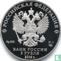 Rusland 3 roebels 2016 (PROOF) "Imperial sceptre and orb" - Afbeelding 1