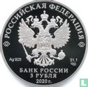 Russie 3 roubles 2020 (BE) "75th anniversary Victory of the Soviet People in the Great Patriotic War" - Image 1