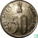 Inde 50 paise 1991 (Calcutta) - Image 2