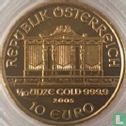Oostenrijk 10 euro 2005 "Wiener Philharmoniker" - Afbeelding 1