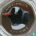 Îles Falkland 50 pence 2018 (coloré) "Gentoo penguin" - Image 2