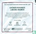 Grüner Rooibos Limone-Ingwer - Afbeelding 2