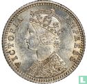British India ¼ rupee 1889 (Bombay) - Image 2