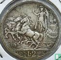Italië 2 lire 1916 - Afbeelding 1