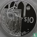 Fiji 10 dollars 2002 (PROOF) "50th anniversary Accession of Queen Elizabeth II - Defender of the faith" - Afbeelding 2