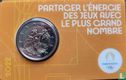 Frankrijk 2 euro 2022 (oranje coincard) "2024 Summer Olympics in Paris" - Afbeelding 1