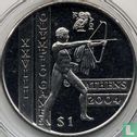 Sierra Leone 10 dollars 2004 (PROOF) "Summer Olympics in Athens - Ancient archer" - Image 2