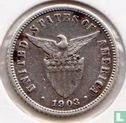 Filipijnen 10 centavos 1903 (zonder S) - Afbeelding 1