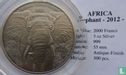 Gabon 2000 francs 2012 "Elephant" - Afbeelding 3