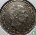 Philippines 50 centimos 1885 - Image 1