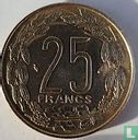 États d'Afrique centrale 25 francs 1983 - Image 2