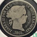 Filipijnen 10 centimos 1865 - Afbeelding 1