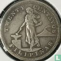 Philippinen 20 Centavo 1904 (S) - Bild 2