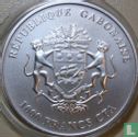 Gabon 1000 francs 2014 (colourless) "Ostrich" - Image 2