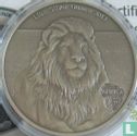 Gabon 1000 francs 2013 (colourless) "Lion" - Image 1