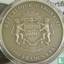 Gabon 1000 francs 2016 (colourless) "Giraffe" - Image 2