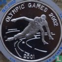 Corée du Nord 7 won 2001 (BE) "2002 Winter Olympics in Salt Lake City" - Image 1