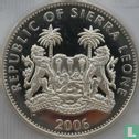 Sierra Leone 10 Dollar 2006 (PP) "Winter Olympics in Turin - Olympic flame" - Bild 1