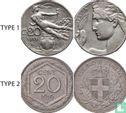 Italien 20 Centesimi 1919 (Typ 2 - glatten Rand) - Bild 3