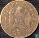 Frankrijk 2 centimes 1855 (D - kleine D en hond) - Afbeelding 2