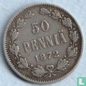 Finland 50 penniä 1872 - Afbeelding 1