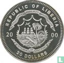 Liberia 20 dollars 2000 (PROOF) "Richard M. Nixon" - Afbeelding 1