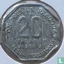 Frankrijk 20 centimes TCRP Paris 43 - Image 1
