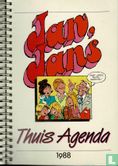Jan, Jans thuis agenda 1988 - Afbeelding 1