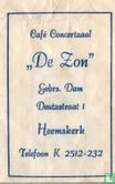 Café Concertzaal "De Zon" - Image 1