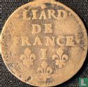 Frankreich 1 Liard 1657 (I) - Bild 2